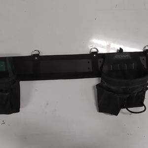 Masterforce Tool Belt With Two Pouches